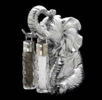 Arthur Court, Elephant Salt and Pepper Shaker Set